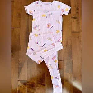 Hanna Andersson Light Pink Kids Pajama Set